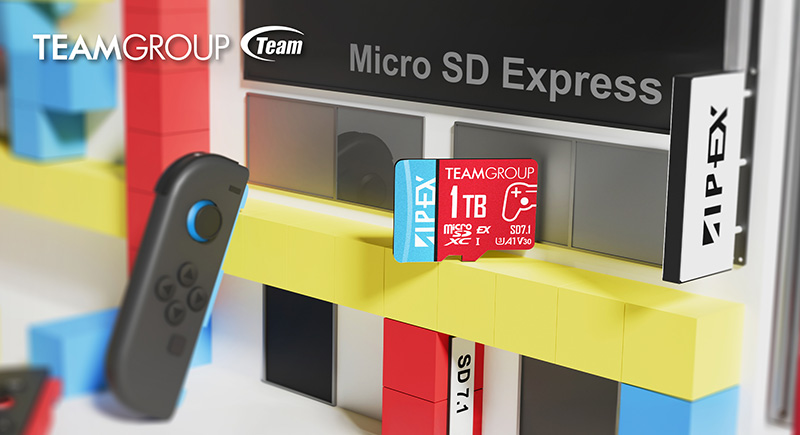 Team Group APEX SD7.1 microSD Express card