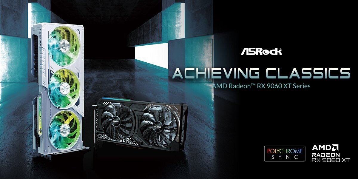 ASRock Radeon RX 9060 XT