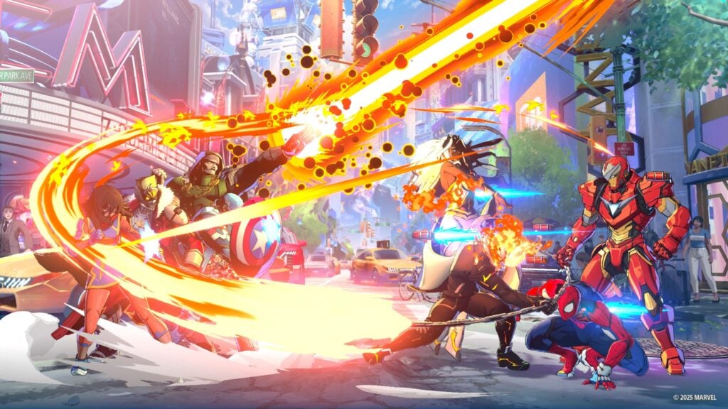 Marvel Tokon: Fighting Souls- 4v4 battle