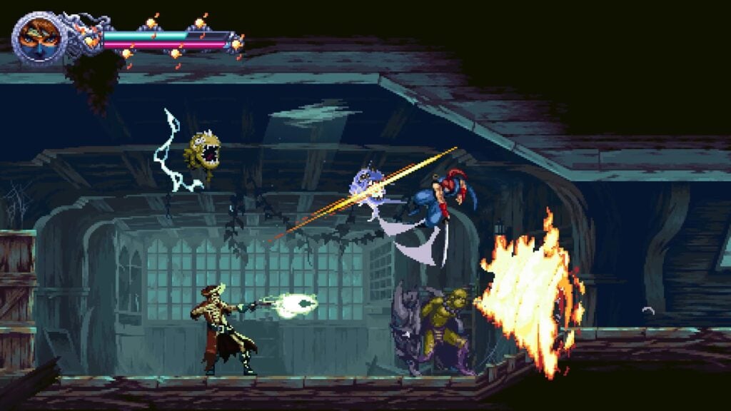 Ninja Gaiden: Ragebound - battle screenshot