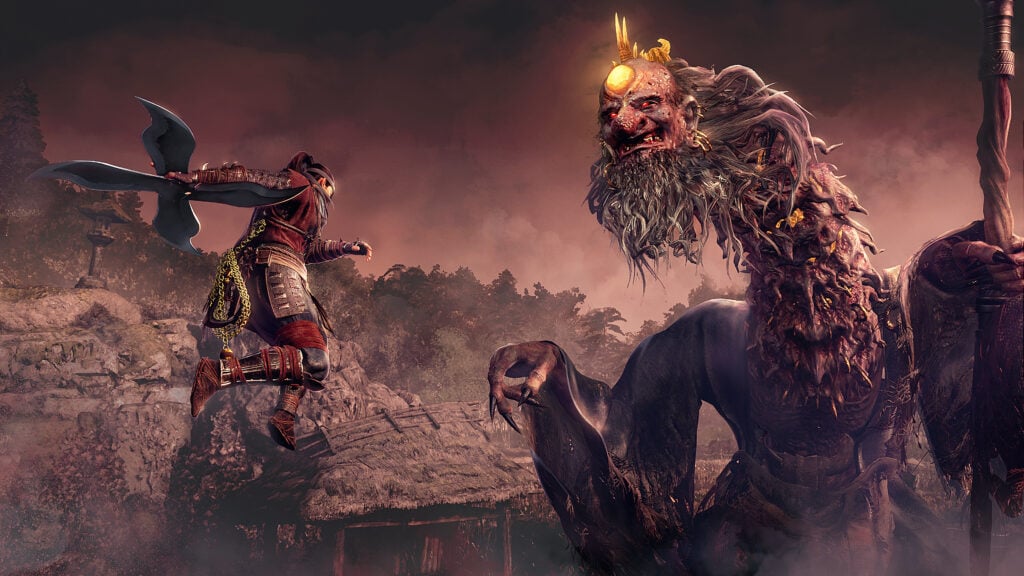 Nioh 3 - fighting against powerful yokai