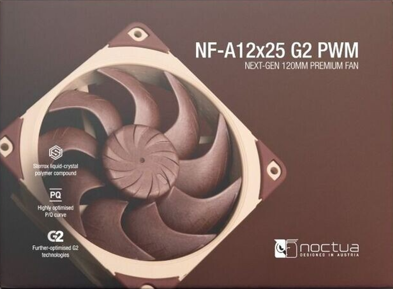 Noctua unveils NF-A12x25 G2: A next-gen 120mm fan built for excellence