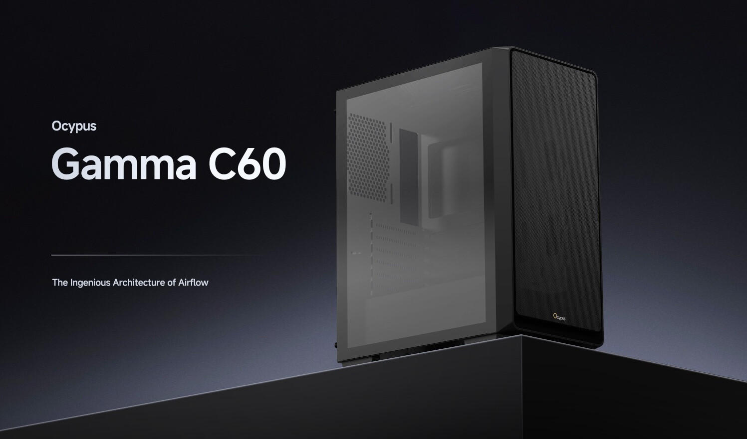 Ocypus Gamma C60 Series PC case brings stylish design and powerful cooling for all PC builders