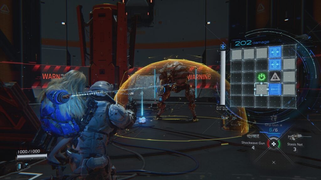 Pragmata - hacking and shooting