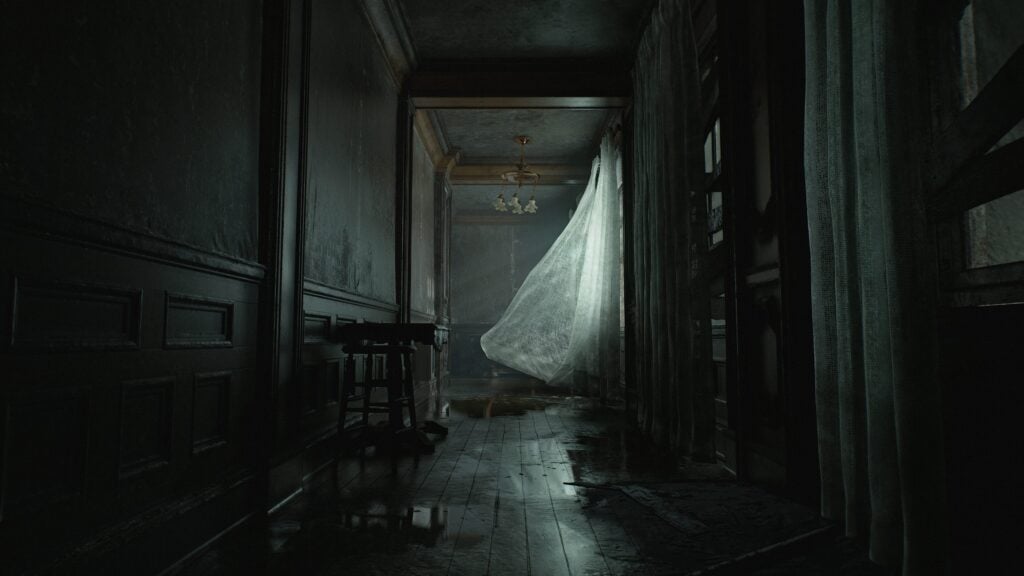 Resident Evil Requiem - eerie hallways