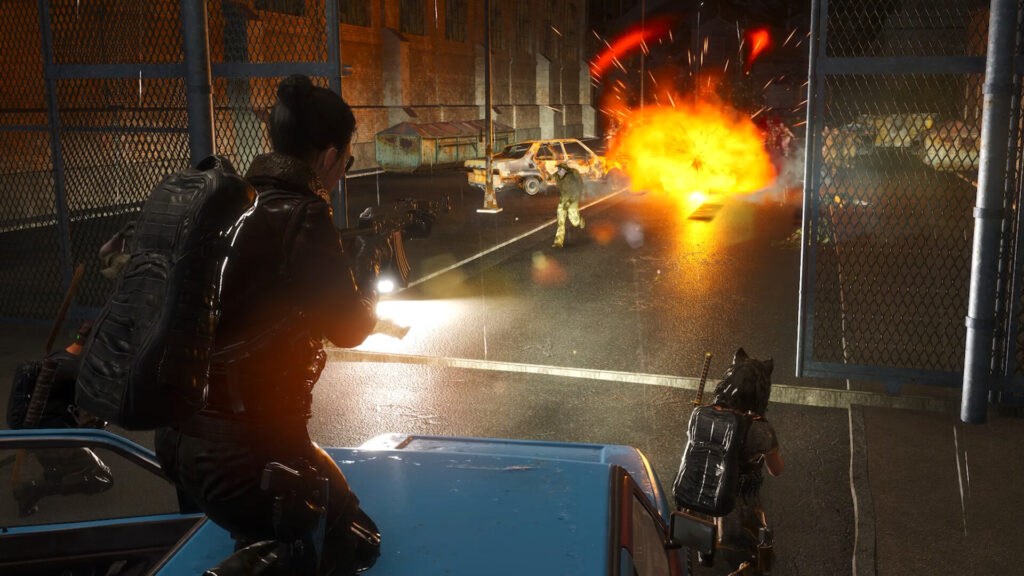 Scum - killing a horde of zombies