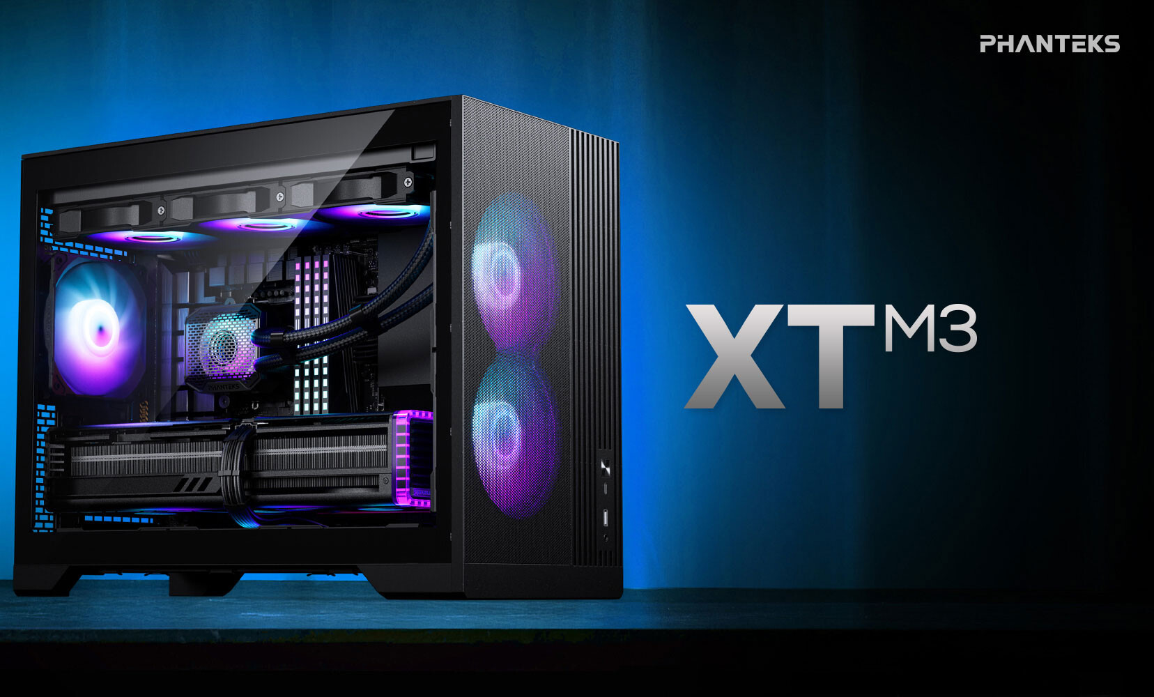 Phanteks XT M3 mATX Pc case - header image