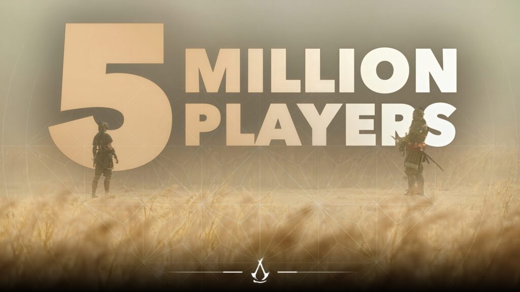 Assassin's Creed Shadows cross 5 million players