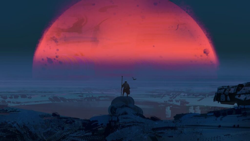 Gen Con 2025 release, Coriolis: The Great Dark - key art