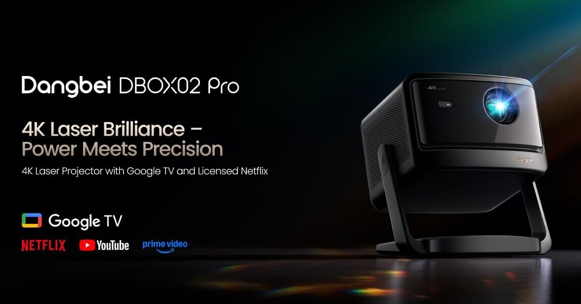 Dangbei DBOX02 Pro 4K Laser Projector