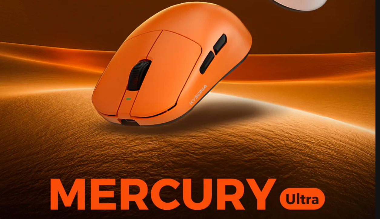 Strong Mini Mouse Kysona Mercury unveiled: powerful ultralight mouse for small hands ...