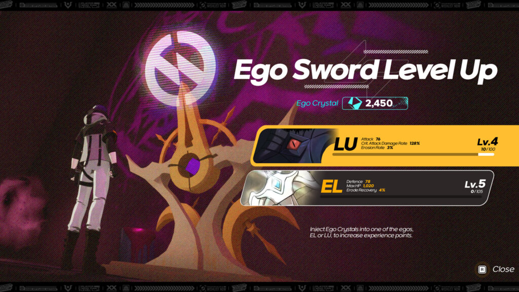 The Player who can't Level Up - Ego Sword upgrade
