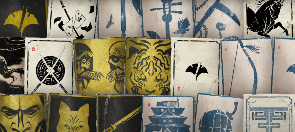 Ghost of Yotei - card system for exploration