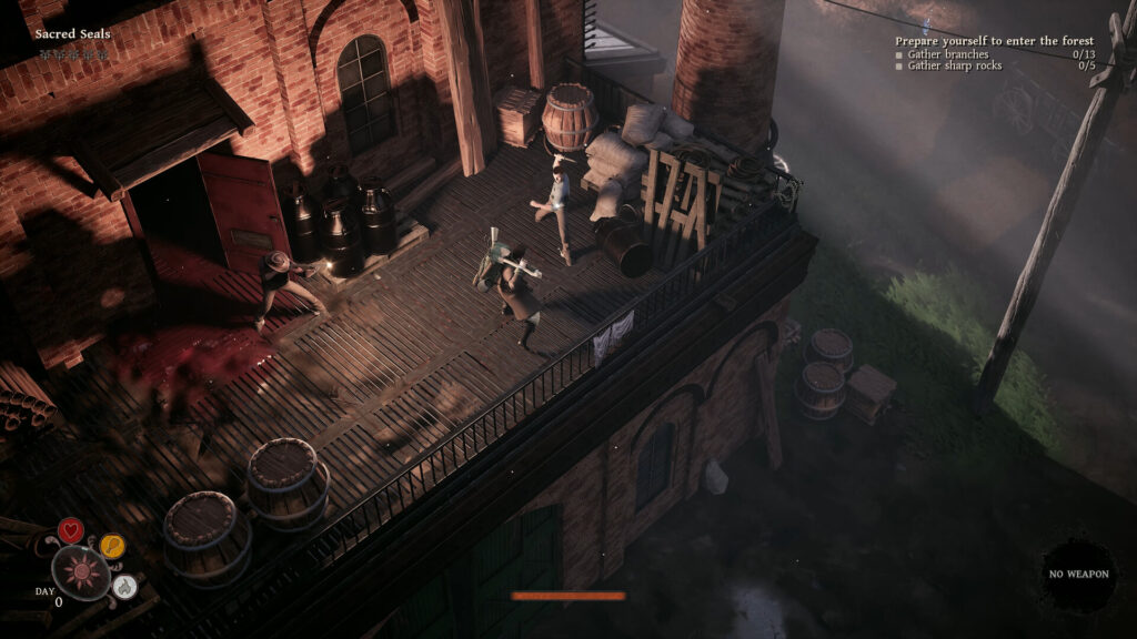 Peregrino - gameplay shot