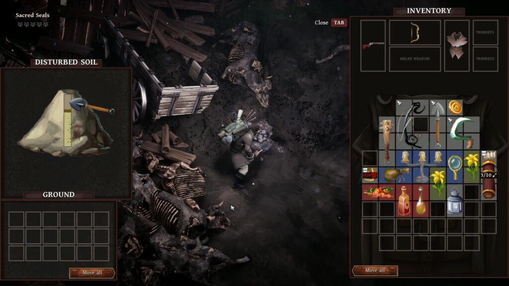 Peregrino - gameplay shot