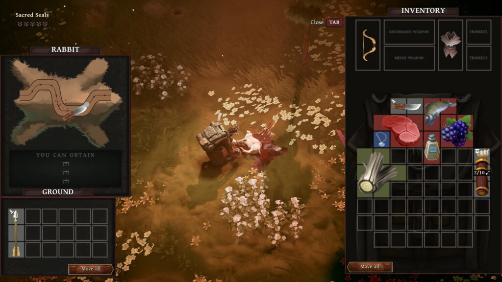 Peregrino - gameplay shot