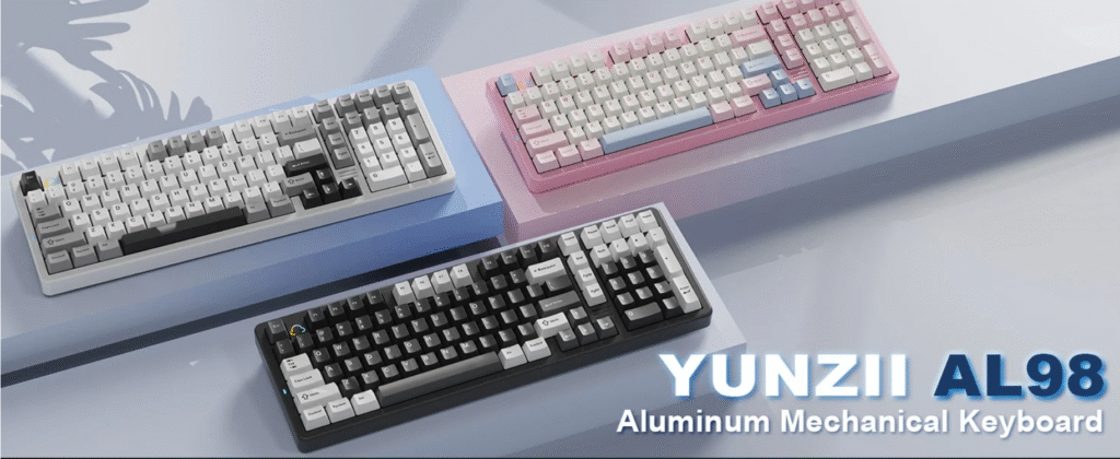 YUNZII AL98 dazzles with premium design, power, and customisation