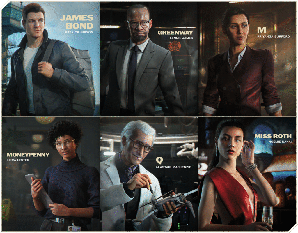 007 First Light - cast