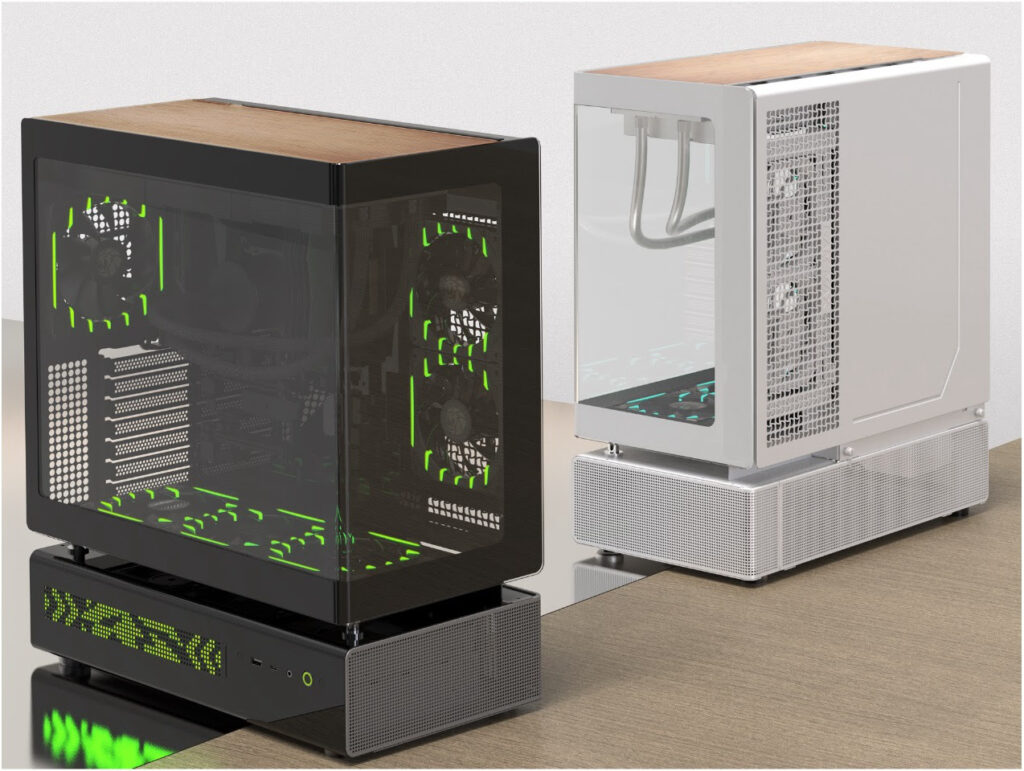 GAMEMAX N90: A Panoramic Showcase with LED DOT Matrix Display and Wood Aesthetics