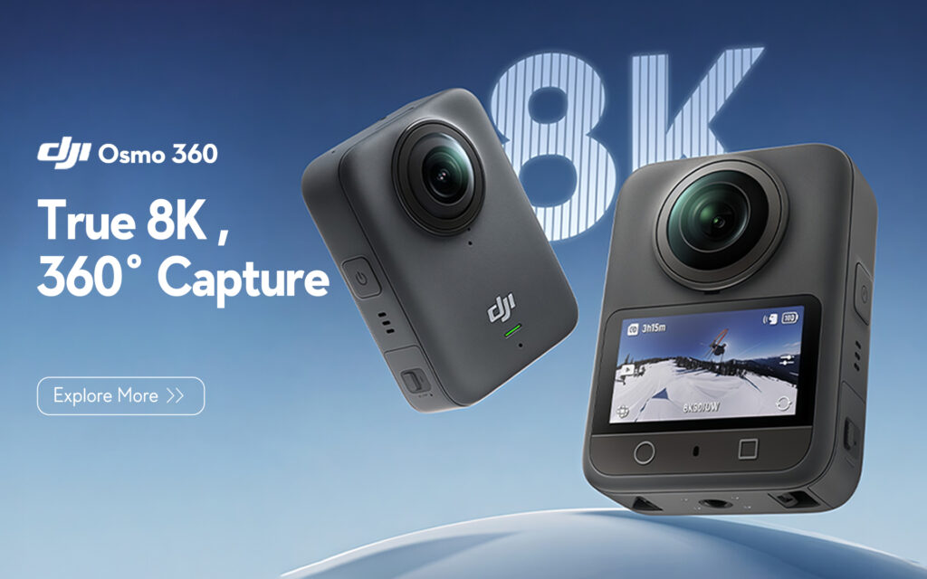 Osmo 360 brings amazing 8K panoramas with steady shots