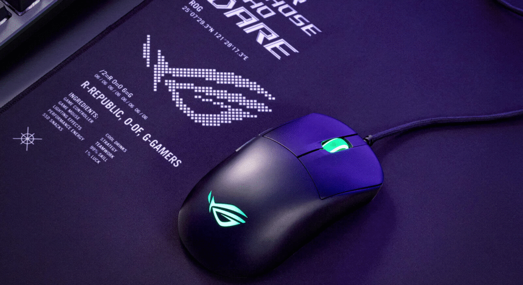ASUS reveals ROG Harpe Mini Core wired mouse built for precision gaming
