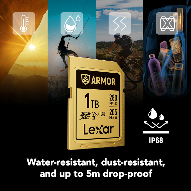 Lexar 1TB Armor Gold SD Card