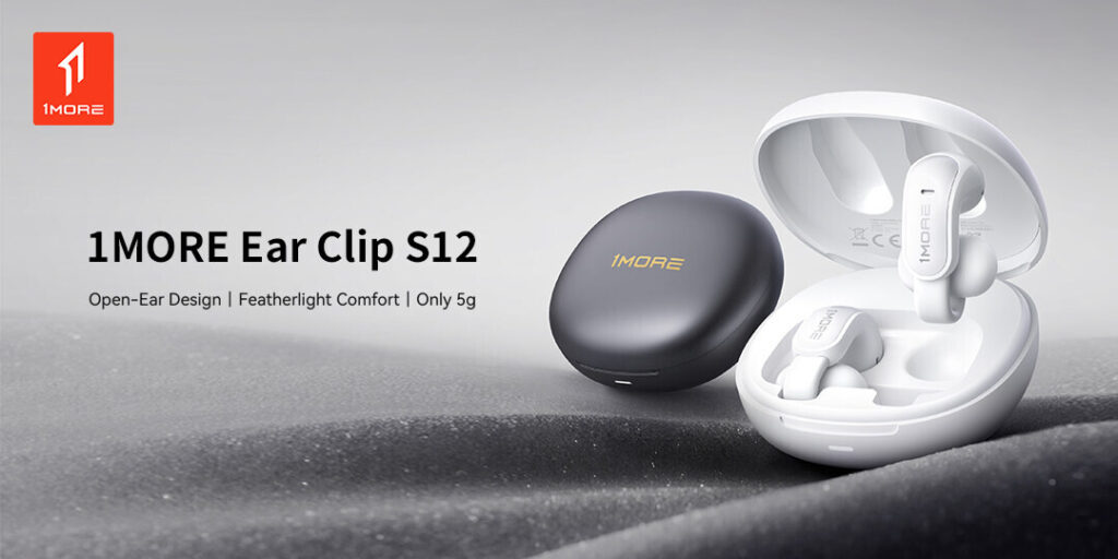 1MORE unveils the Ear Clip S12 with open-ear comfort and studio-grade sound