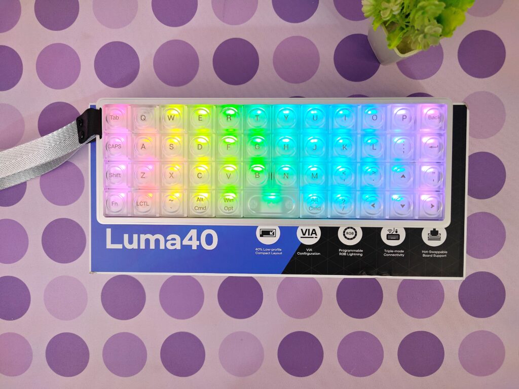 Epomaker Luma40 review: the ultimate compact keyboard for enthusiasts