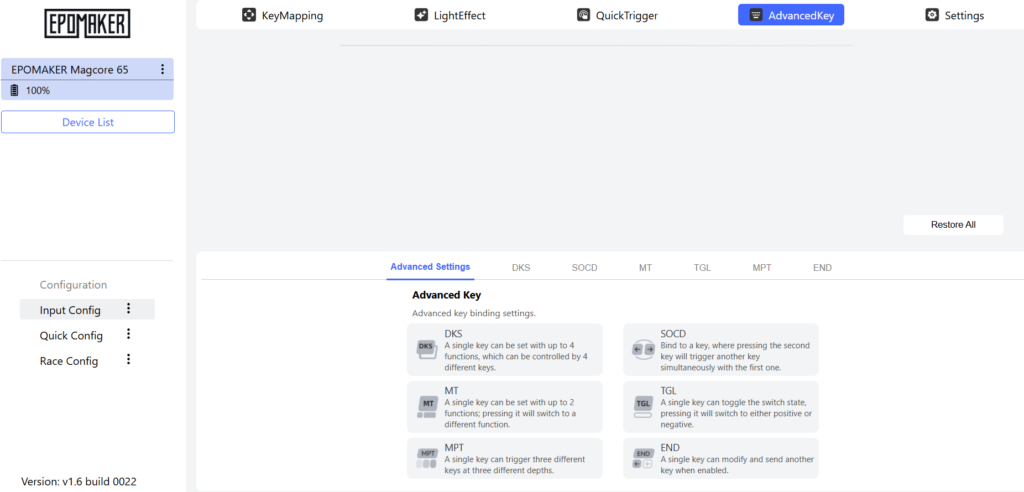 Epomaker Magcore 65 Lite