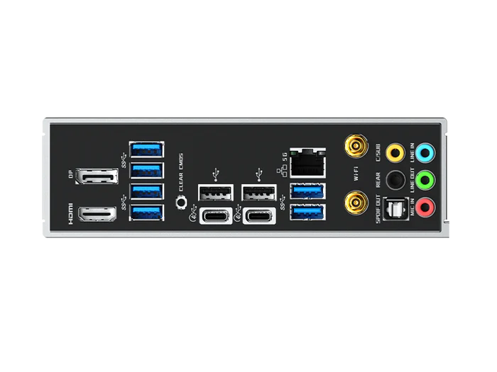 iCraft X870M connectivity