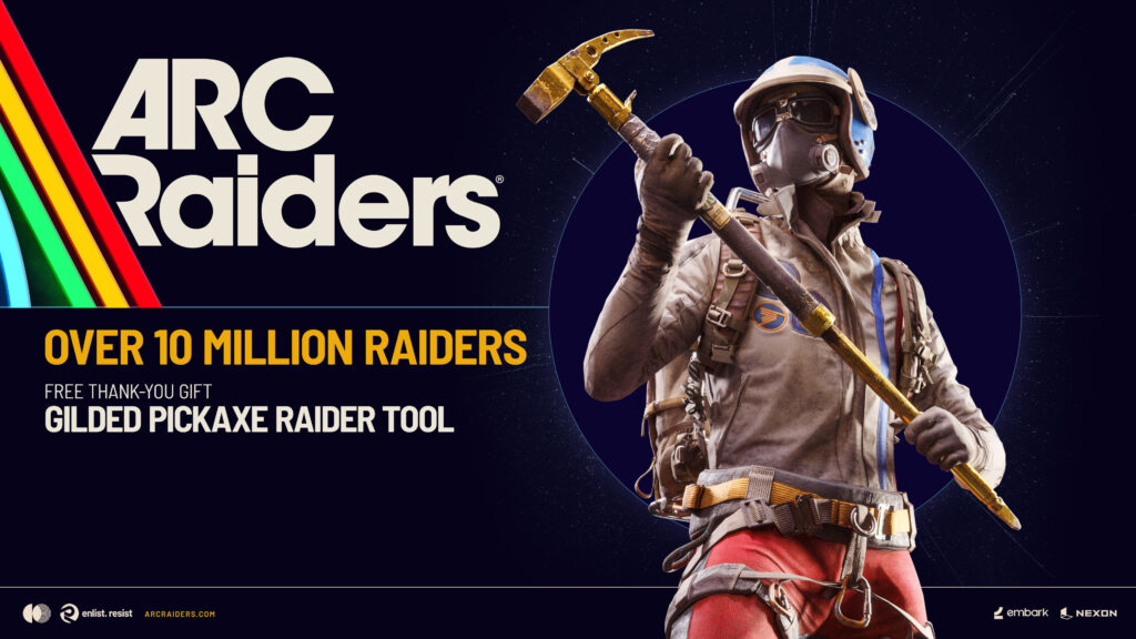 ARC Raiders hits 12 million sales and celebrates with a free in-game gift