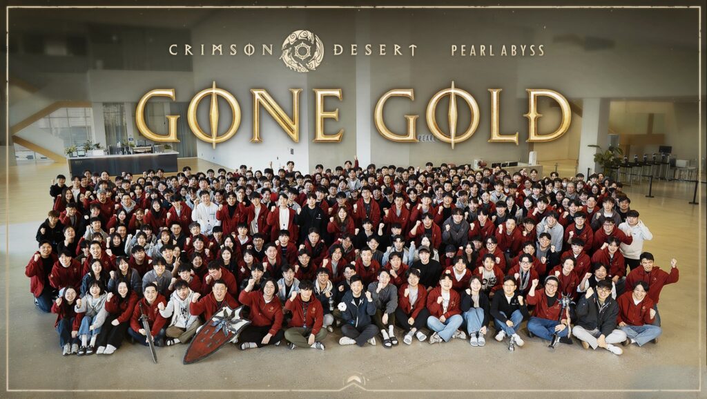 Crimson Desert Gone Gold