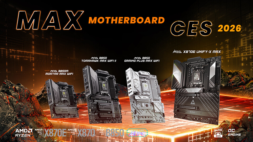 MSI delivers a bold and exciting new vision for PC builders at CES 2026