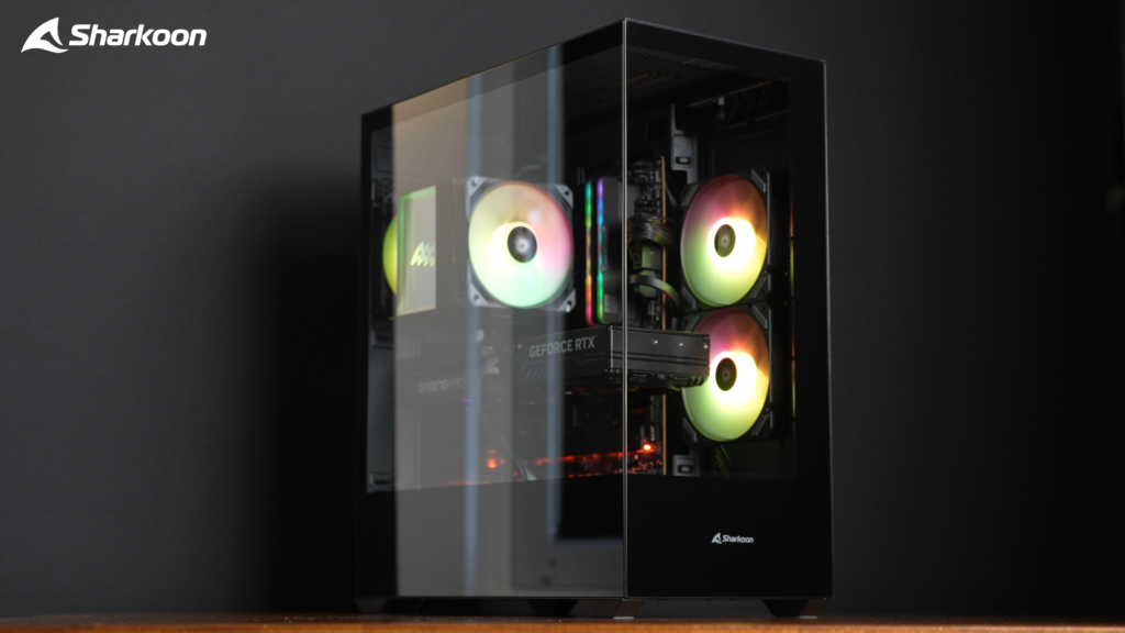Sharkoon brings powerful SK6 ARGB PC case with clean glass design