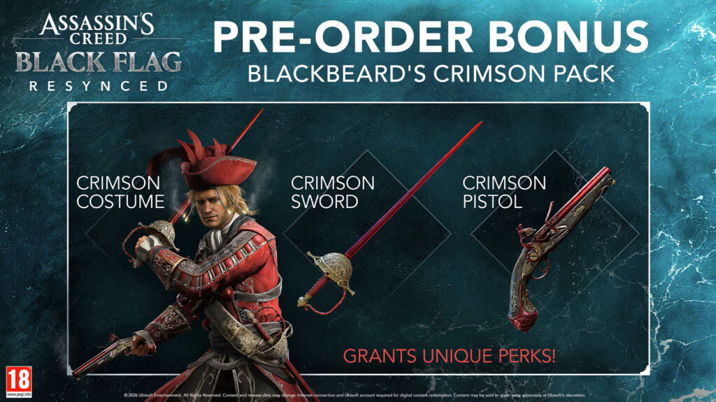 Assassin’s Creed Black Flag Resynced launch