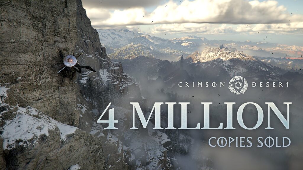Crimson Desert 4 Million Sales