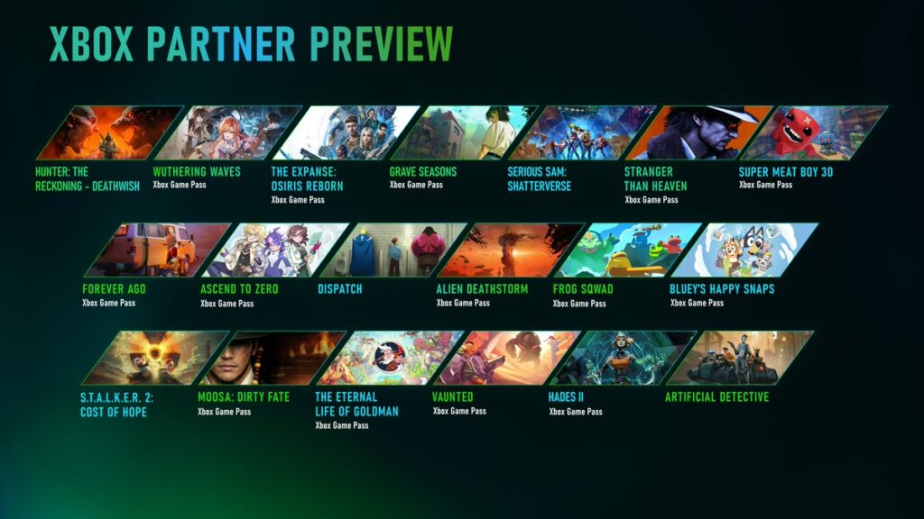 Xbox Partner previeww