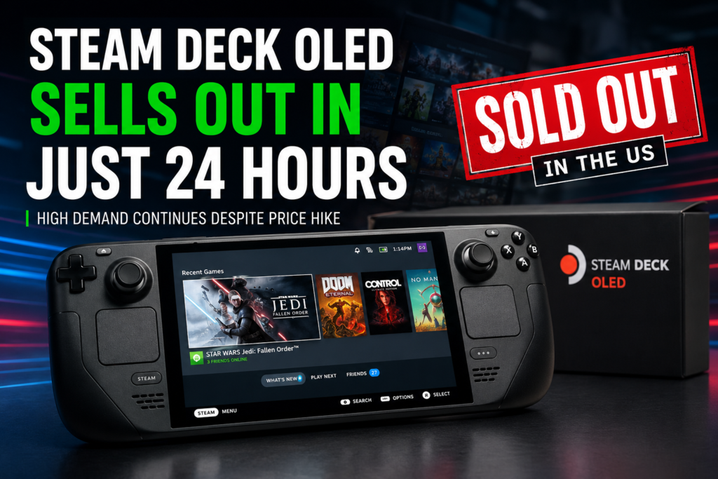 Steam Deck OLED sells out despite price hike (1)