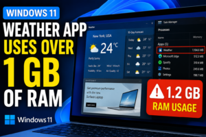 Windows 11 Weather App